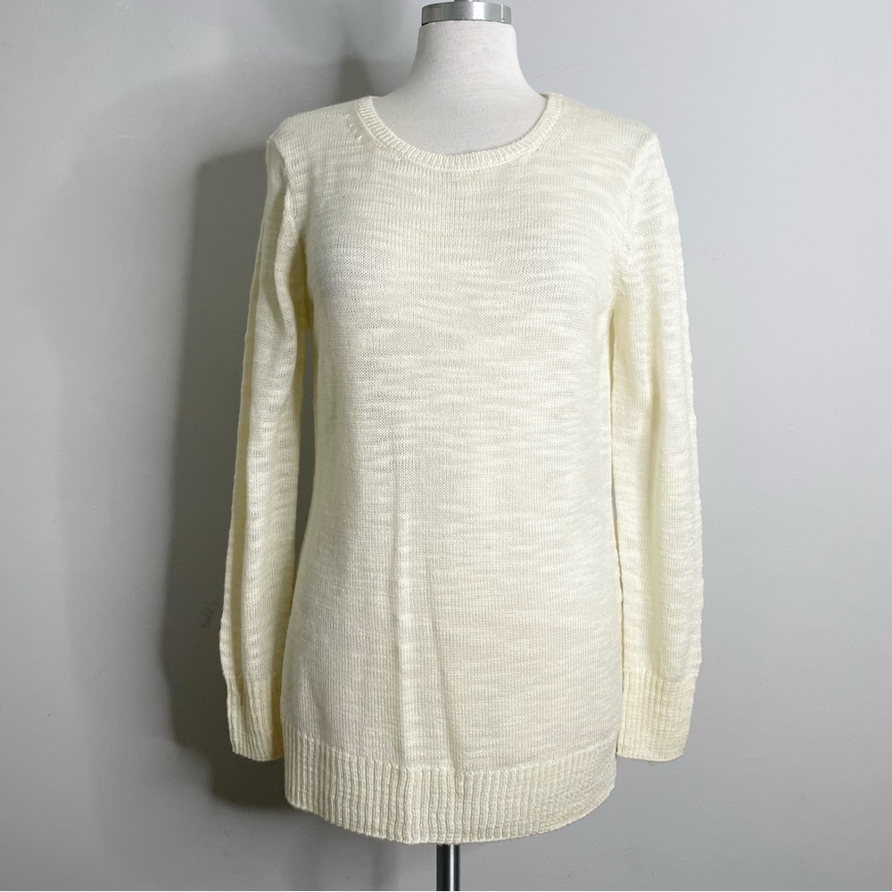 BASS Women’s Wool Blend Knit Long Sleeve Sweater